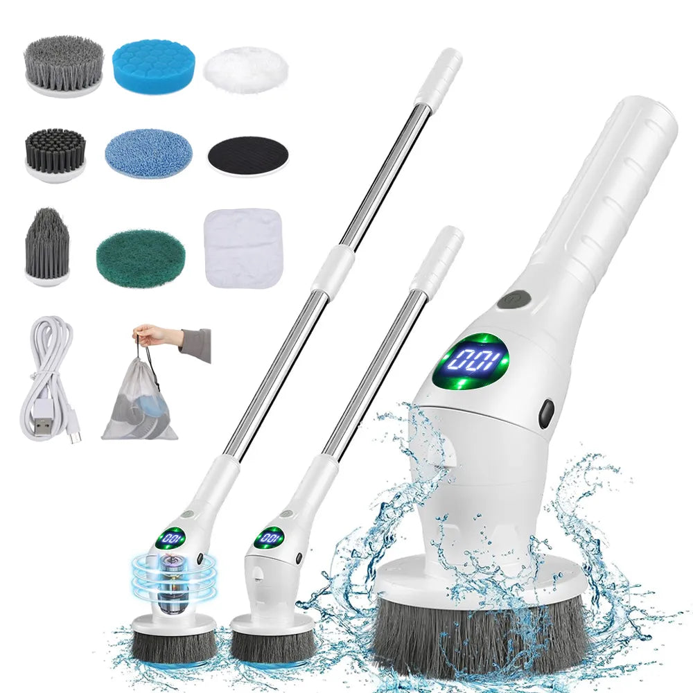 Electric Cleaning Brush 8 in 1
